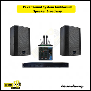 Paket Auditorium speaker broadway - 2 Speaker